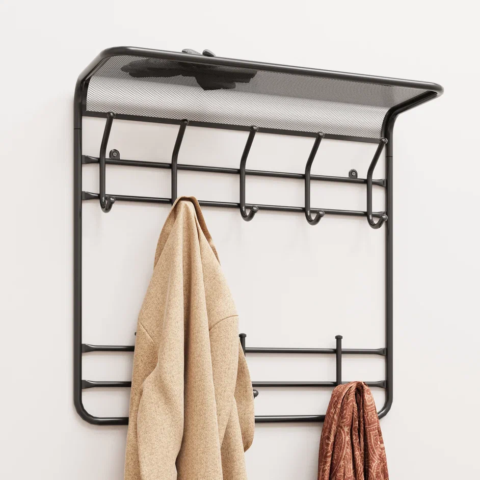 Вешалка с полкой серии 