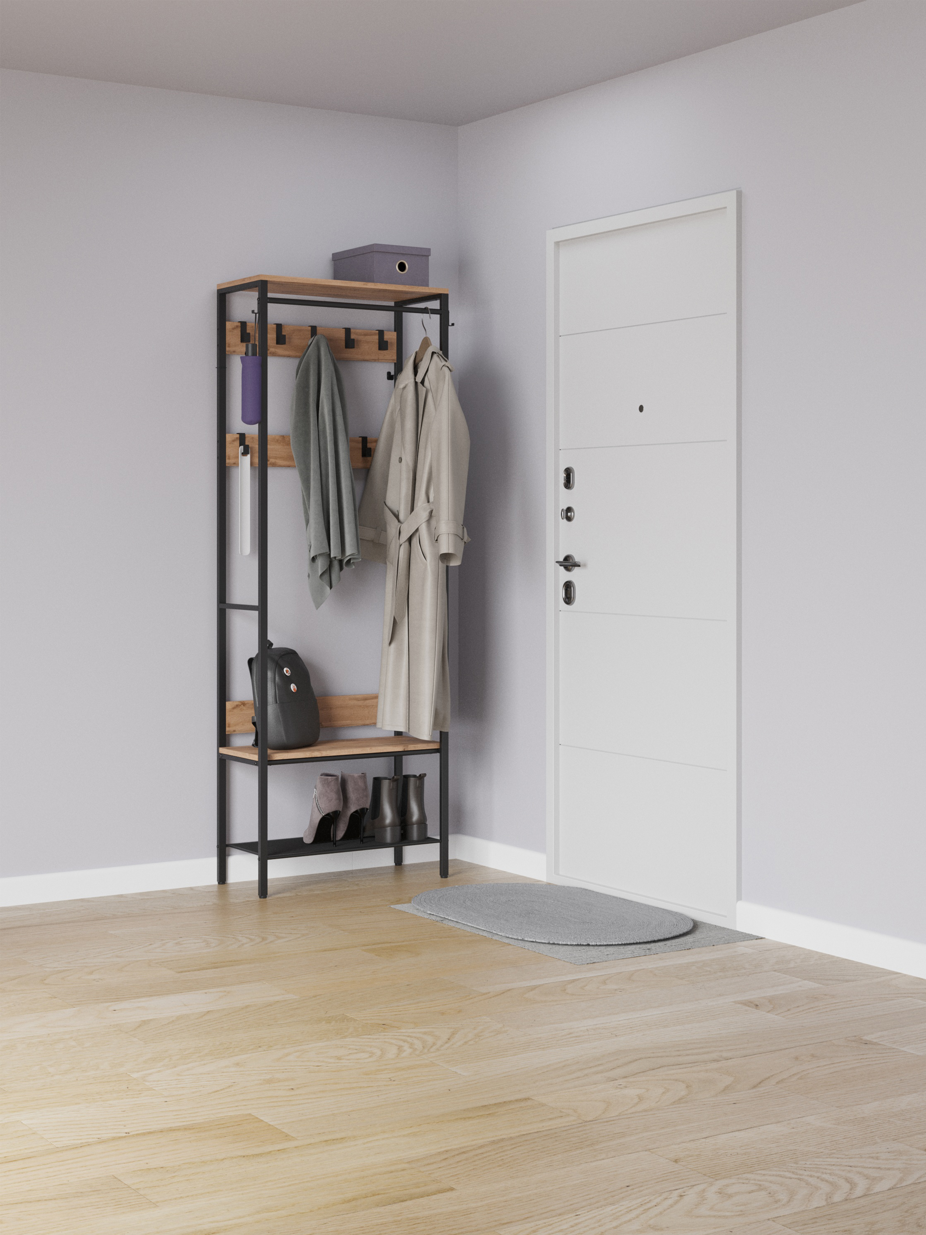 ВЕШАЛКА ГАРДЕРОБНАЯ "ТОРОНТО 23Л"