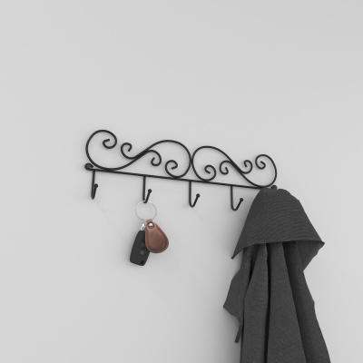 ВЕШАЛКА "КРУЖЕВА 5", ЧЕР