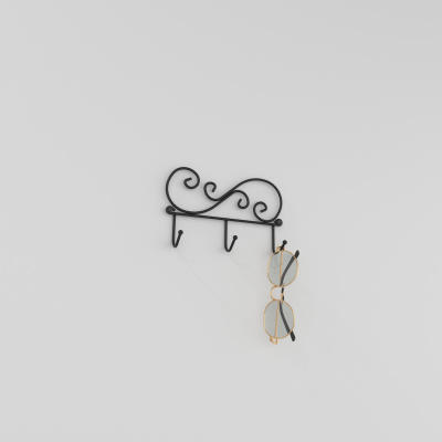 ВЕШАЛКА "КРУЖЕВА 3", ЧЕР