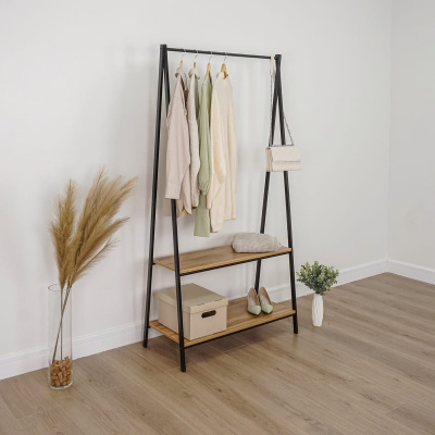 ВЕШАЛКА ГАРДЕРОБНАЯ "АЛАБАМА 32" ЧЕРНЫЙ