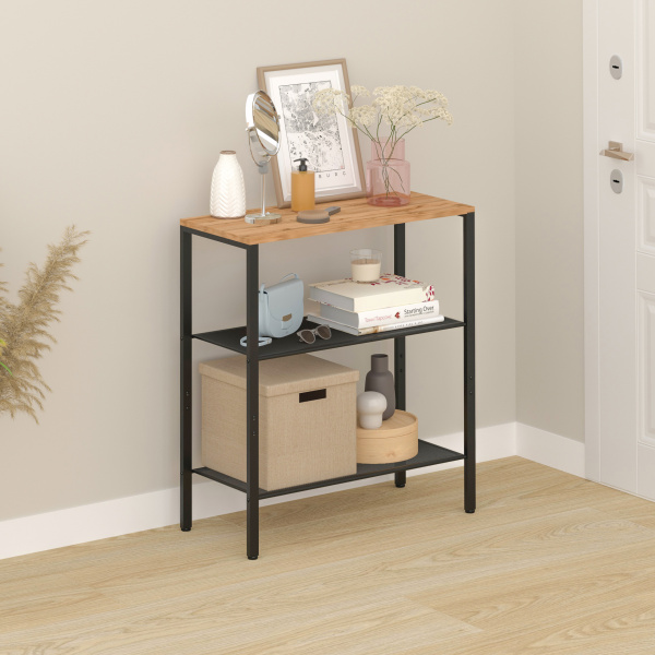 СТЕЛЛАЖ "ТОРОНТО 23" ЧЕРНЫЙ