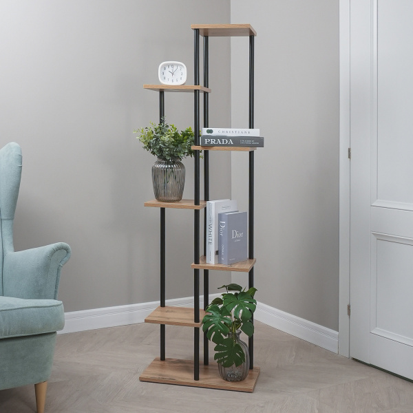 ПОДСТАВКА ДЛЯ ЦВЕТОВ "ШАФРАН 17Л" ЧЕРНЫЙ