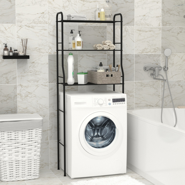 СТЕЛЛАЖ "АТЛАНТИК 23" ЧЁРНЫЙ