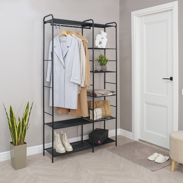 ГАРДЕРОБНАЯ СИСТЕМА "МОНАКО 49" ЧЕРНЫЙ