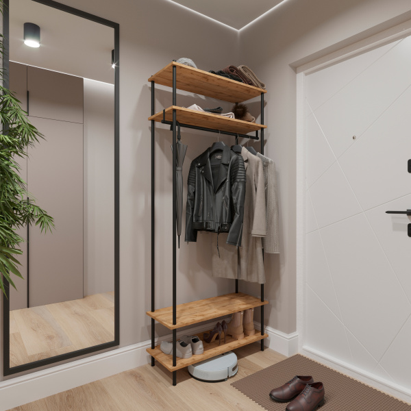 Прихожая 34 "НеШкаф" ЧЕРН