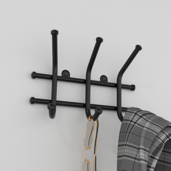 ВЕШАЛКА "НОРМА 3", ЧЕР