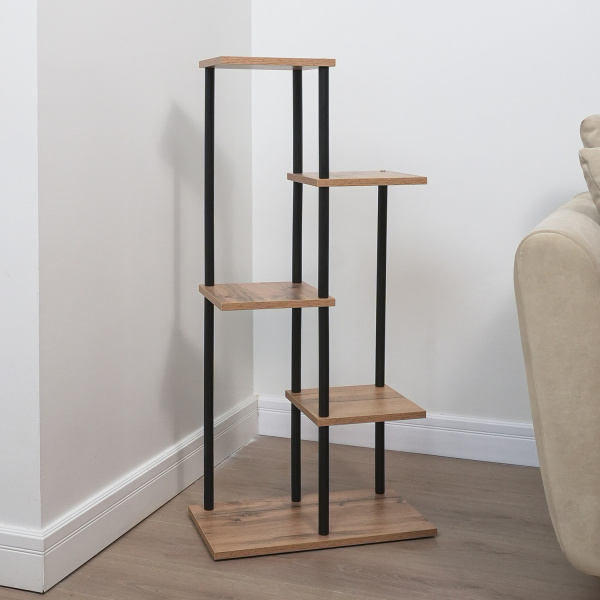 ПОДСТАВКА ДЛЯ ЦВЕТОВ "ШАФРАН 15Л" ЧЕРНЫЙ