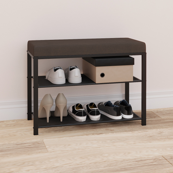 БАНКЕТКА "ТОРОНТО 23S", ЧЕРНЫЙ